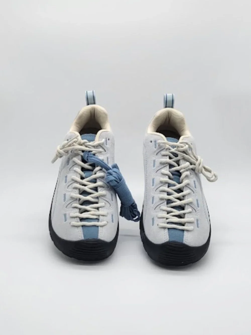 KEEN Jasper Women’s Light Blue Suede Outdoor Sneakers Shoes Size 8 NWOB